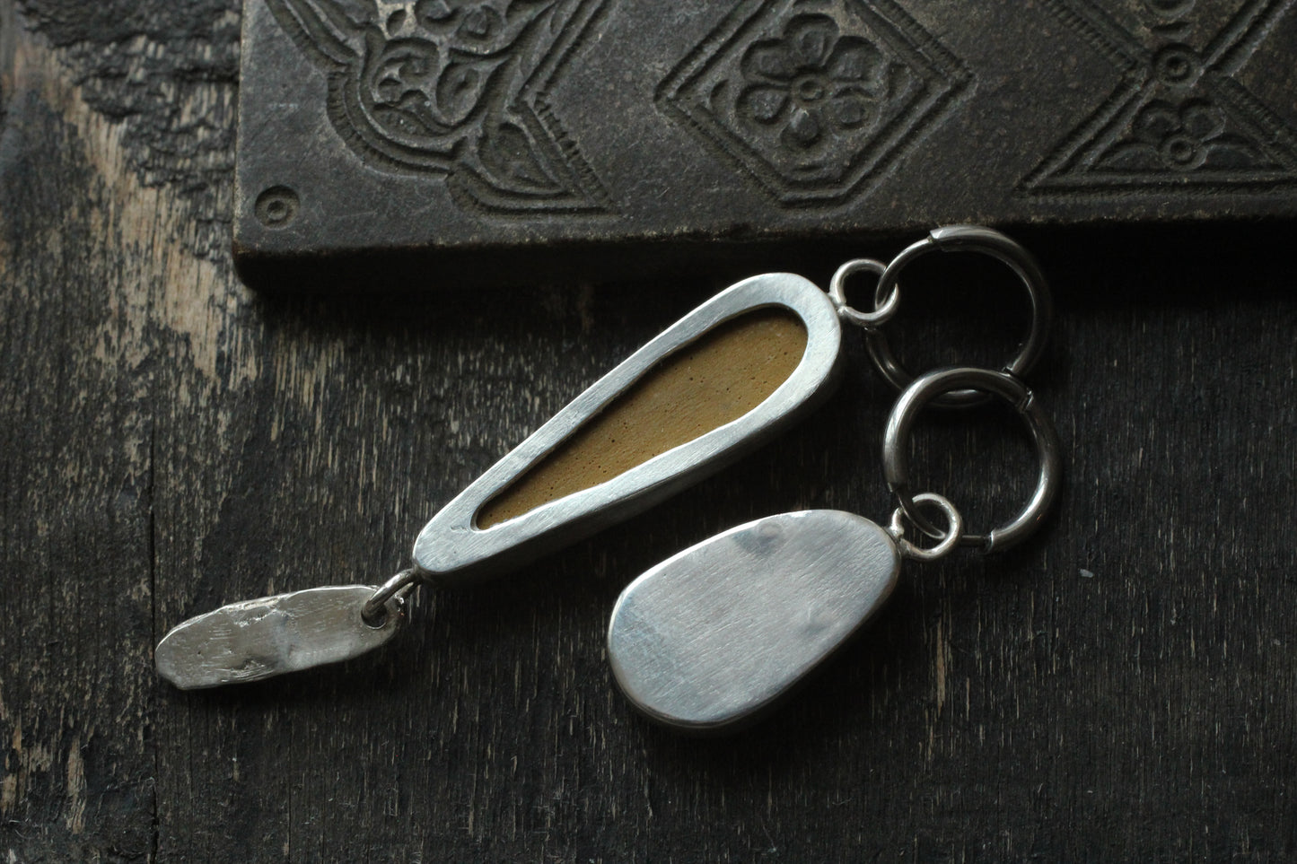 Royston Ribbon Turquoise Earrings #1