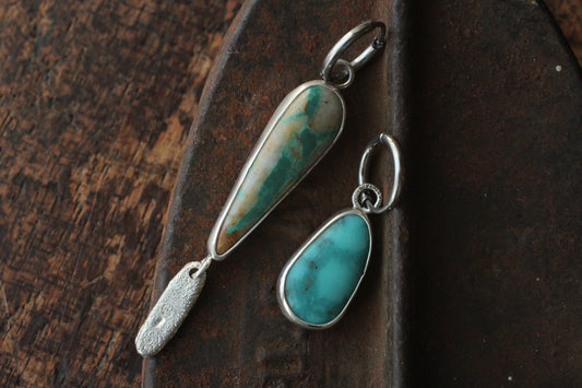 Royston Ribbon Turquoise Earrings #1