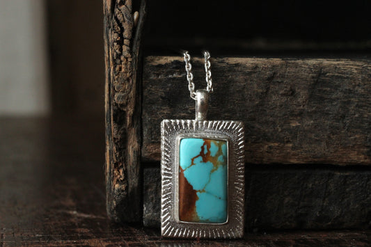 Royston Turquoise Pendant