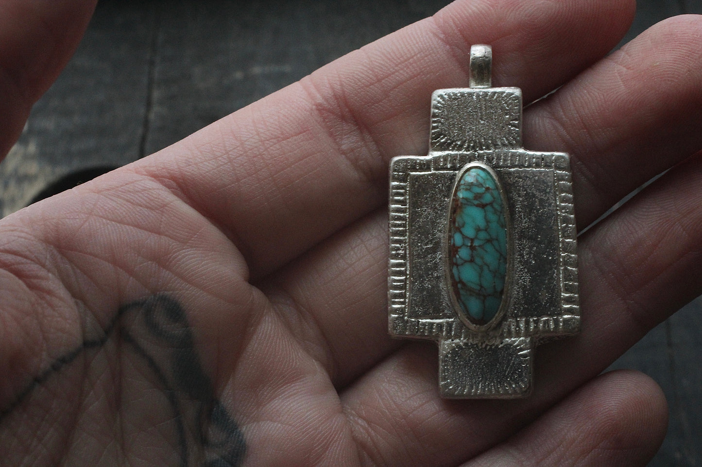 Turquoise Mountain Pendant #2