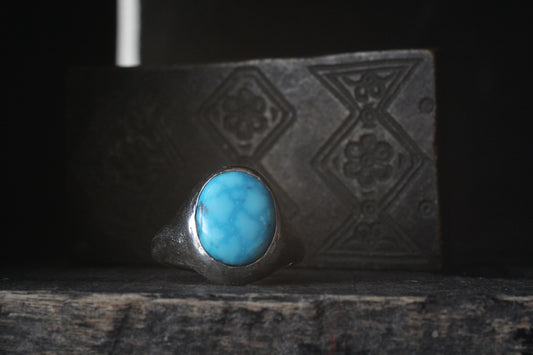 Birds Eye (Kingman) Turquoise Ring
