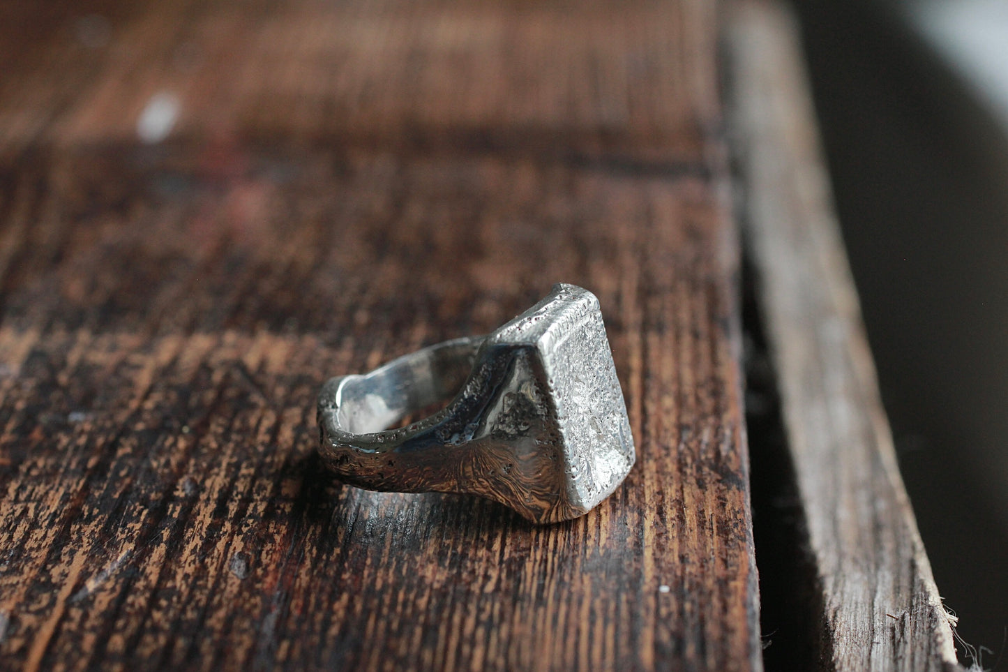 Ancient Signet Ring | Sand Casted