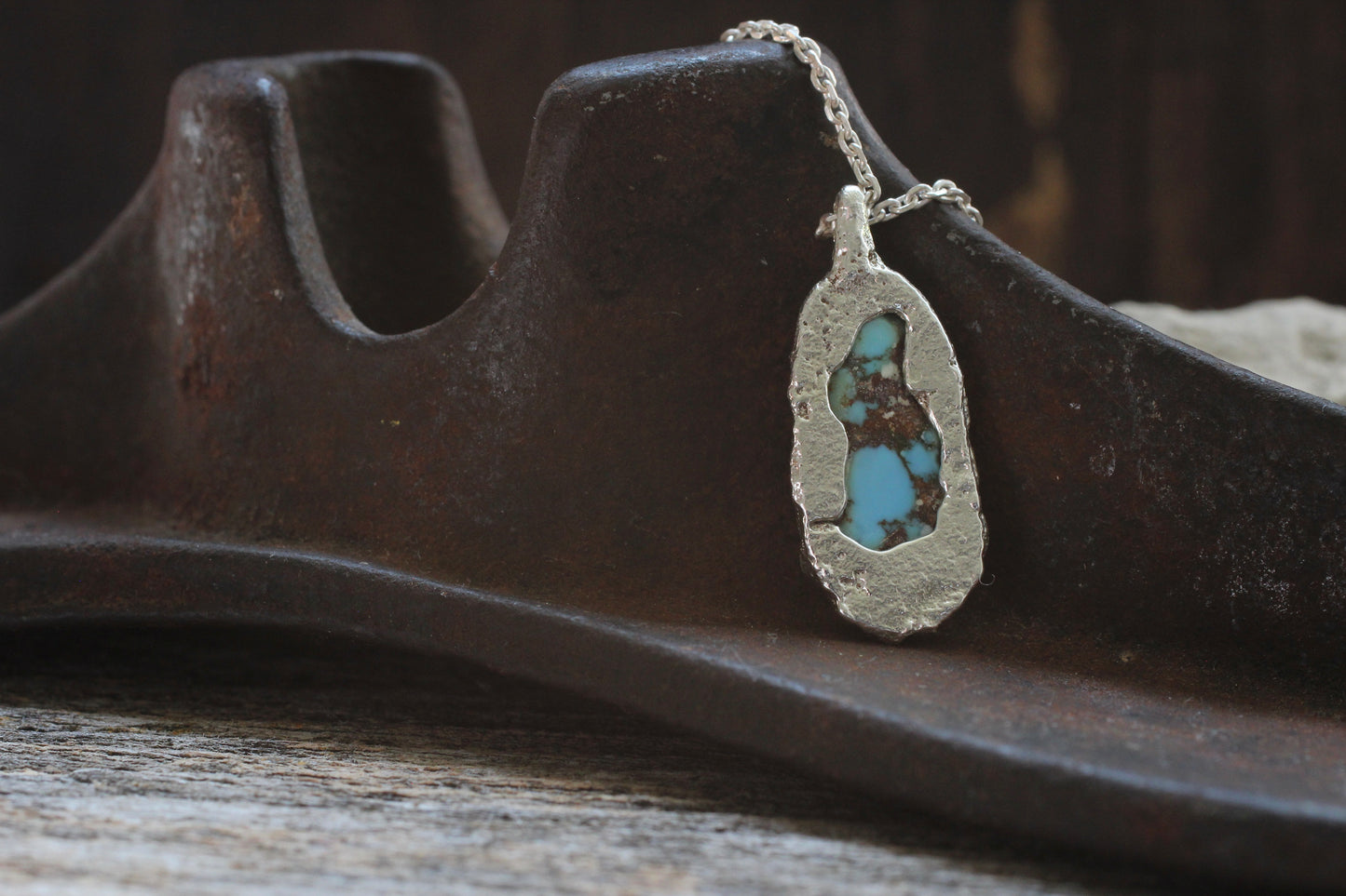 Melt 1 Series #4 | Golden Hills Turquoise