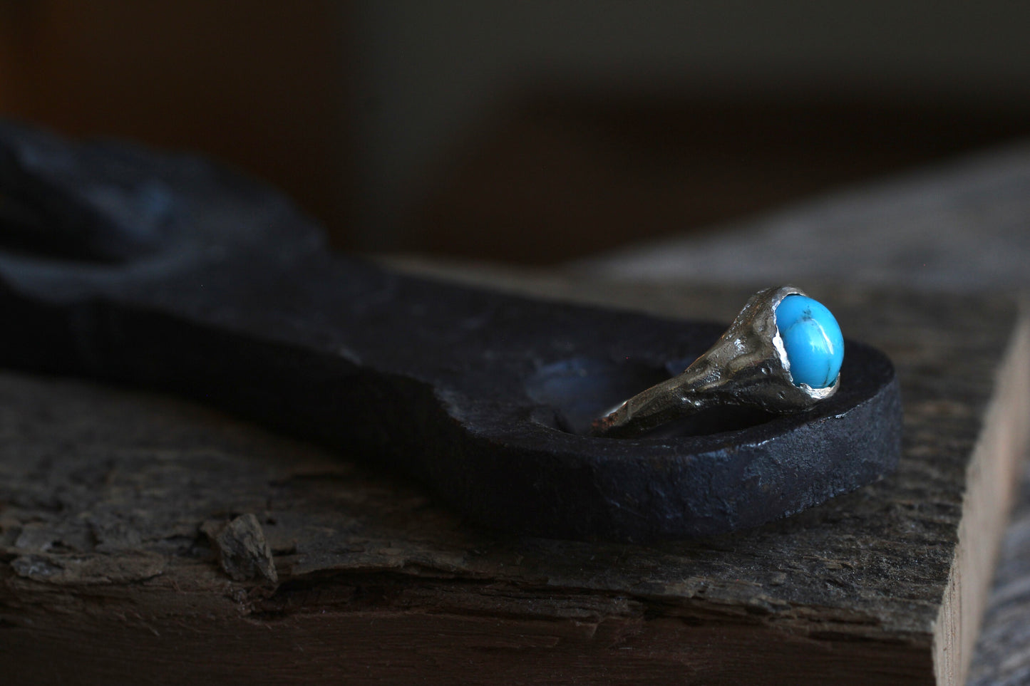 Melt 1 Ring Series #6 | Kingman Turquoise