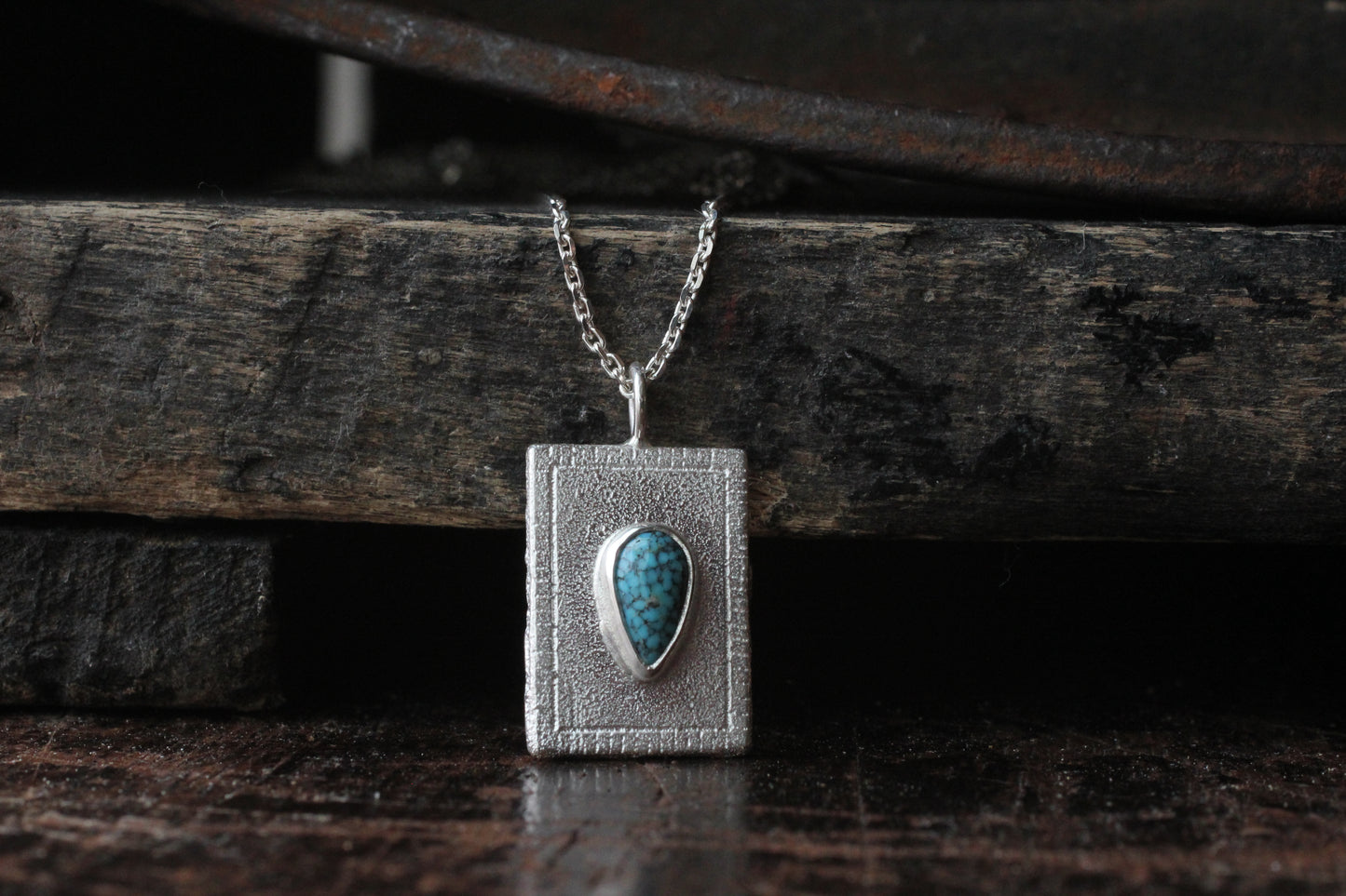 Kingman Turquoise Pendant