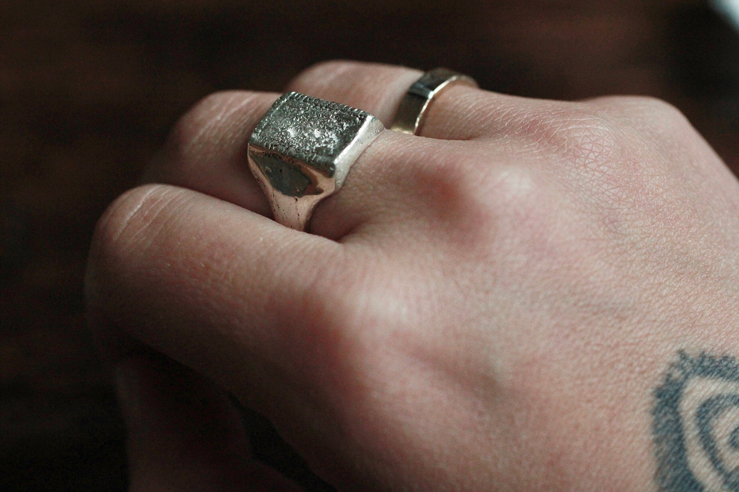 Ancient Signet Ring | Sand Casted
