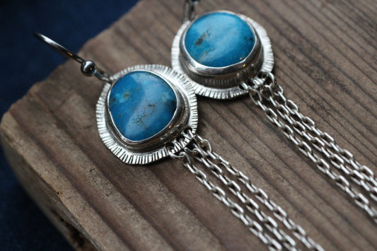 Moonlight Earrings | Kingman Turquoise