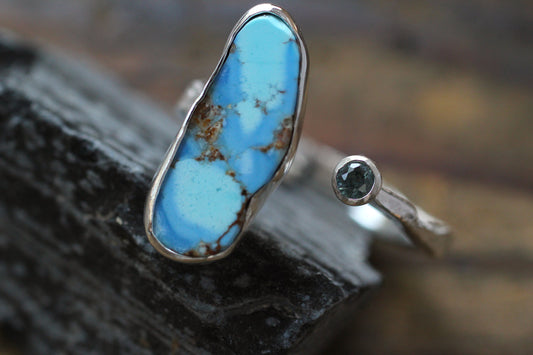 Deep Blue Day | Kazakhstan Goldenhill turqurquoise & Montana Sapphire