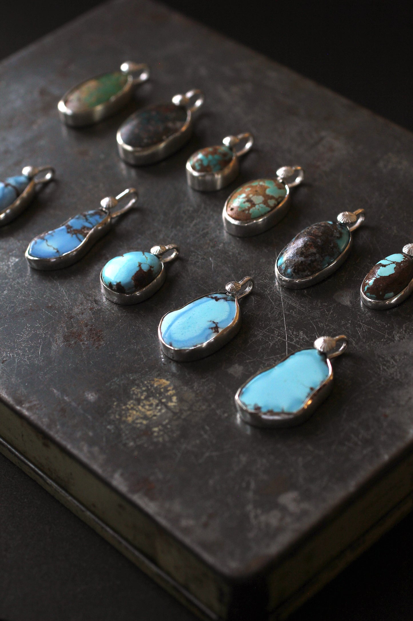 Sun Series #1 | Golden hills Turquoise