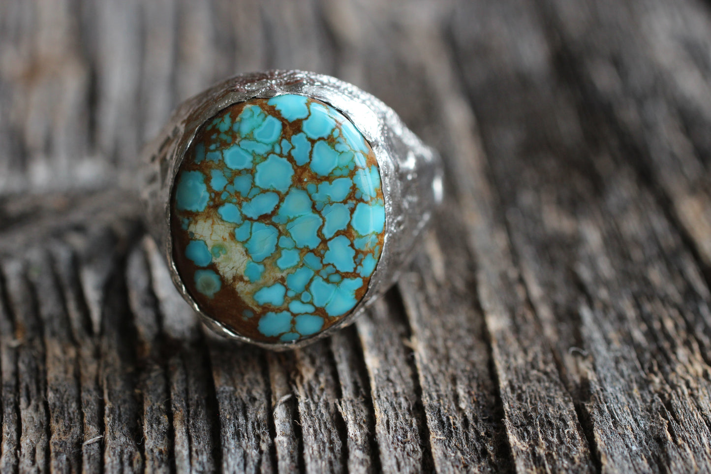 Melt 1 Ring | No,8 turquoise