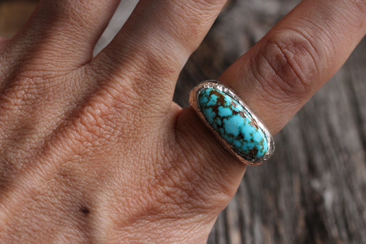 Melt 1 Ring | Kingman Turquoise