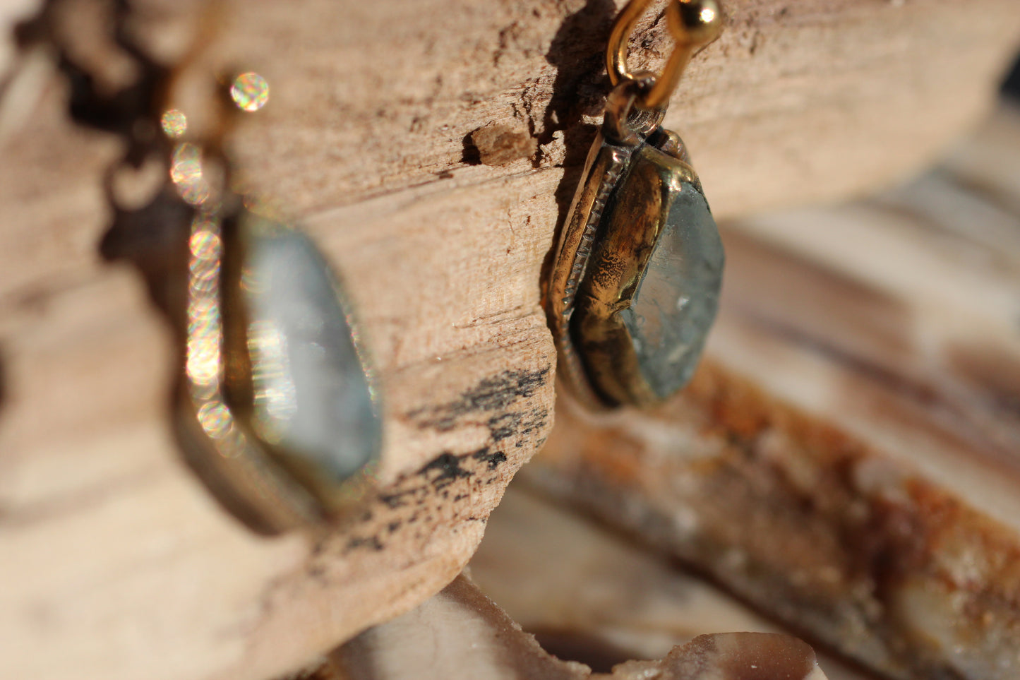 Aquamarine Drops | Earrings