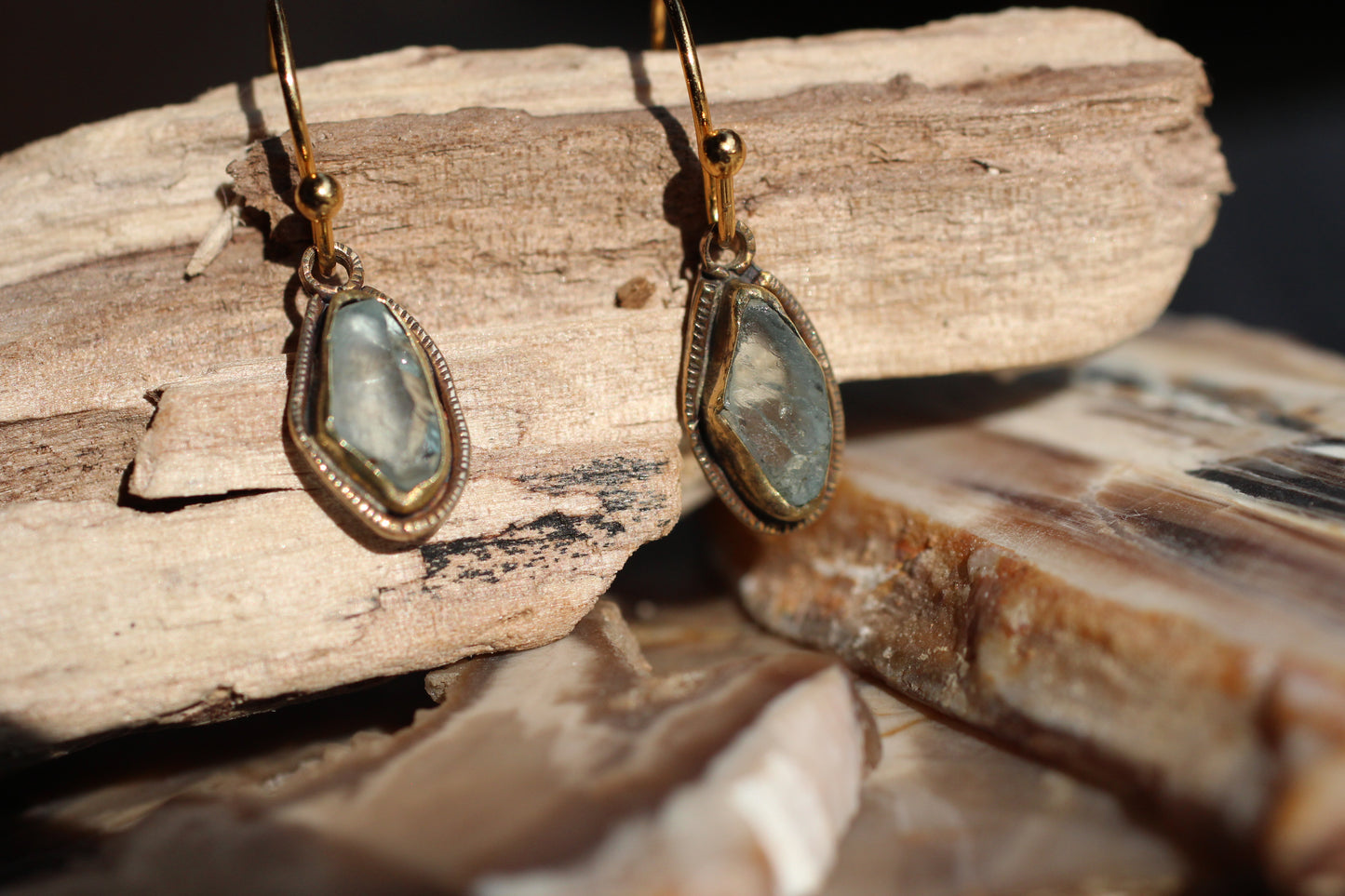 Aquamarine Drops | Earrings