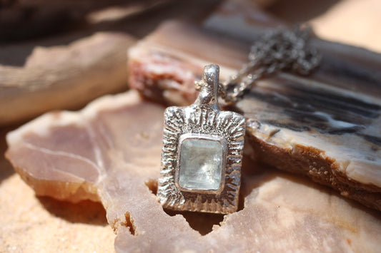 Aqua Ice Pendant
