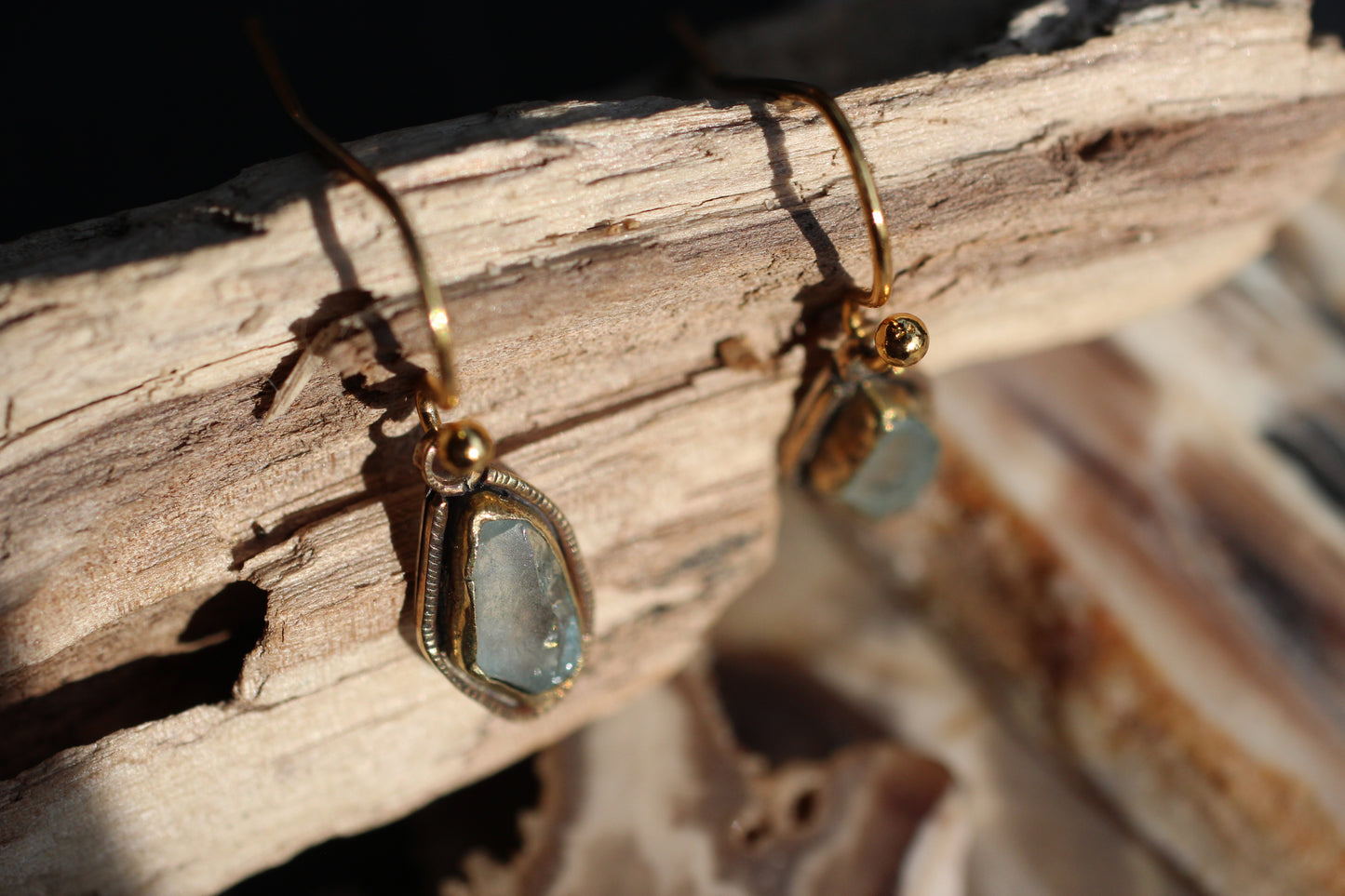 Aquamarine Drops | Earrings