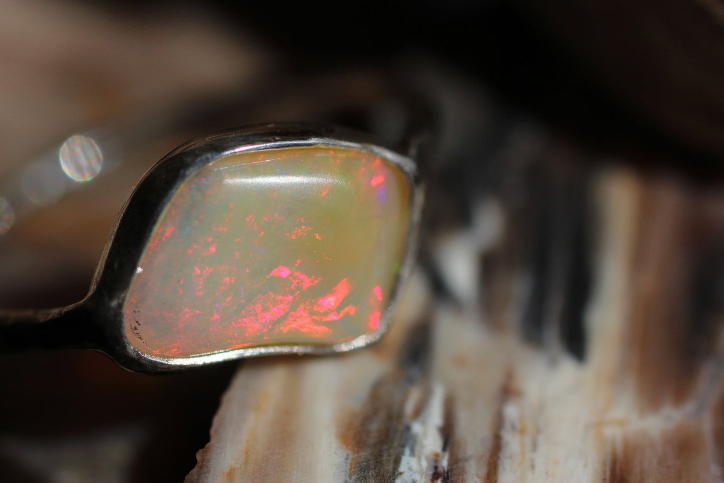 Sunset Opal Ring