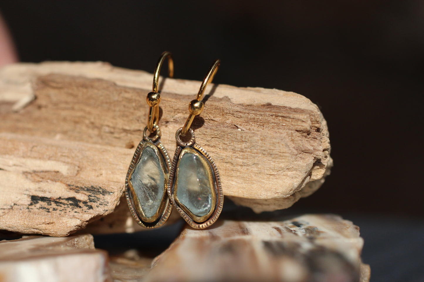 Aquamarine Drops | Earrings