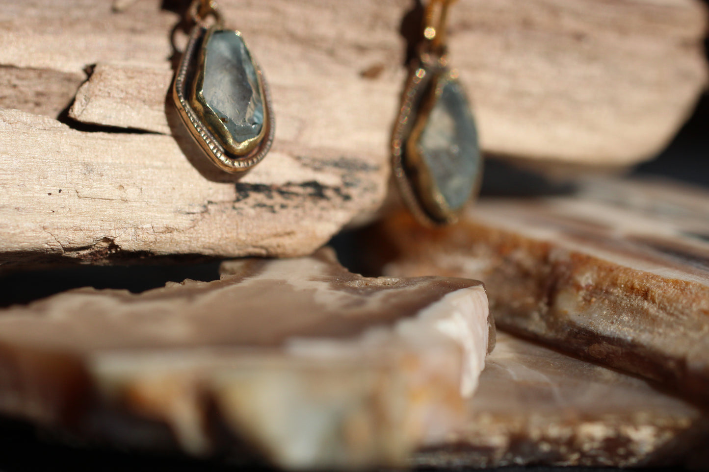 Aquamarine Drops | Earrings