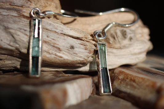 Aqua & Indigolite | Earrings