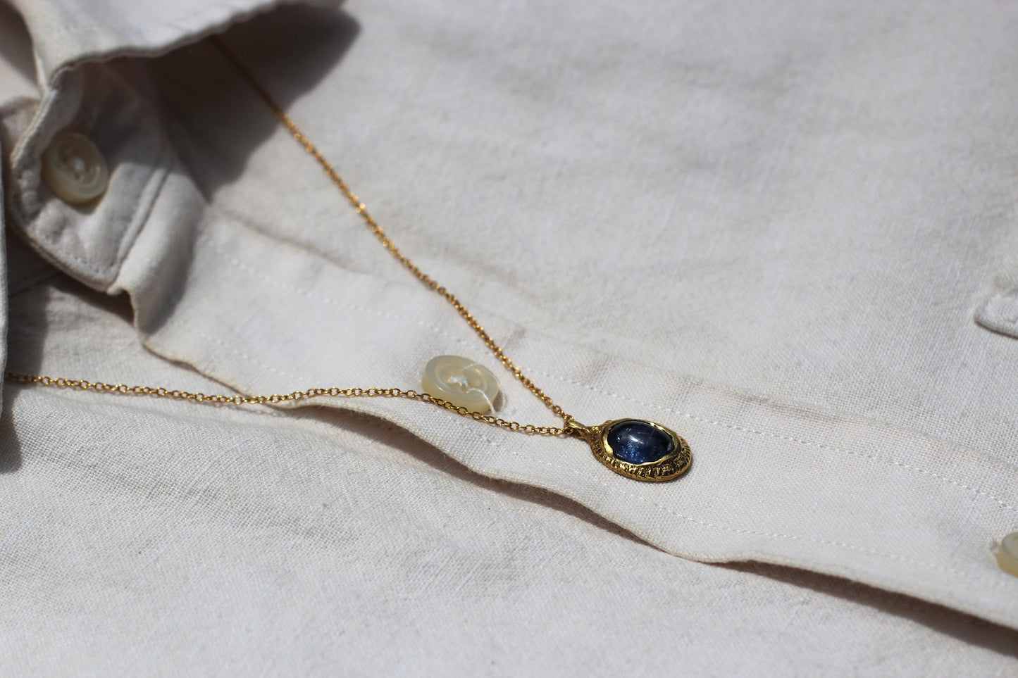 Kyanite Blue Pendant