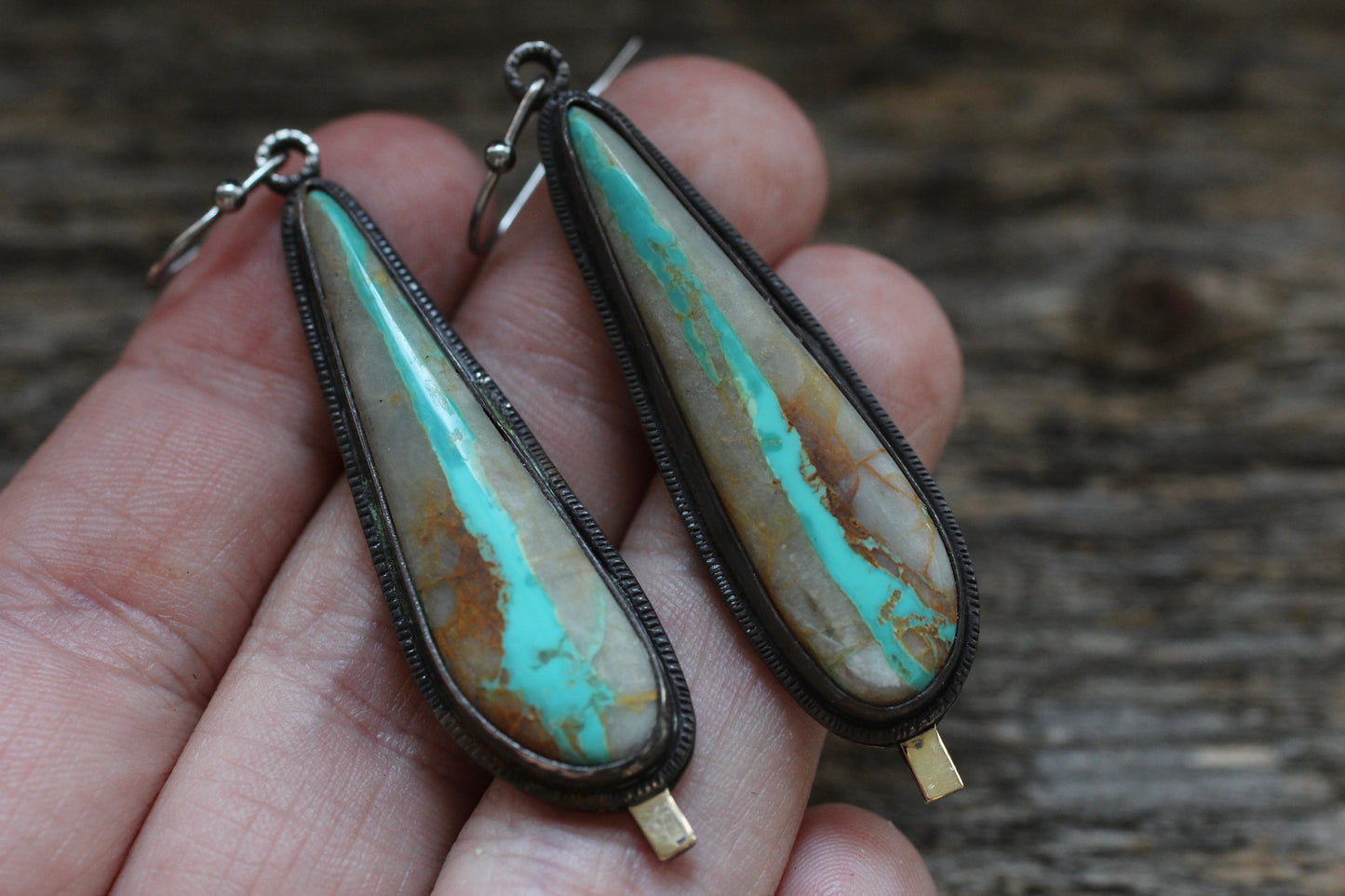 River of Turquoise Series #3 | Earrings