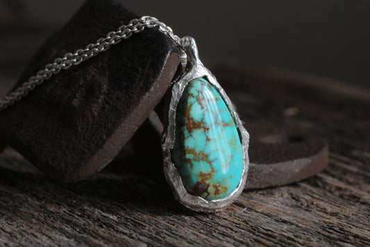 Melting Pendant Series #4 | Royston Turquoise