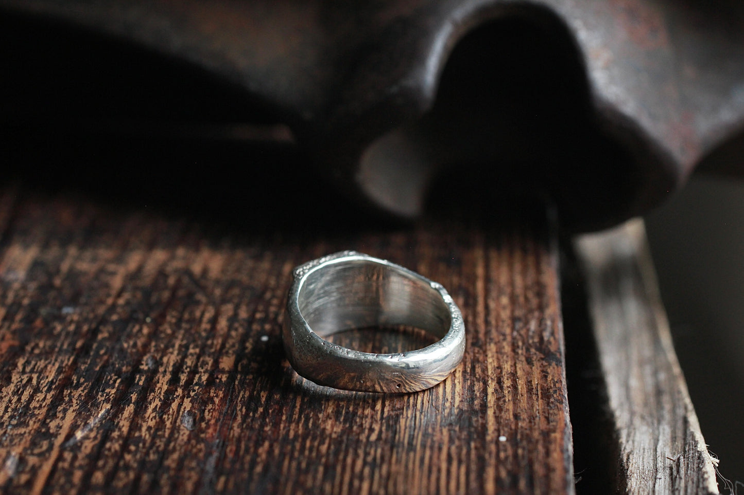 Ancient Signet Ring | Sand Casted