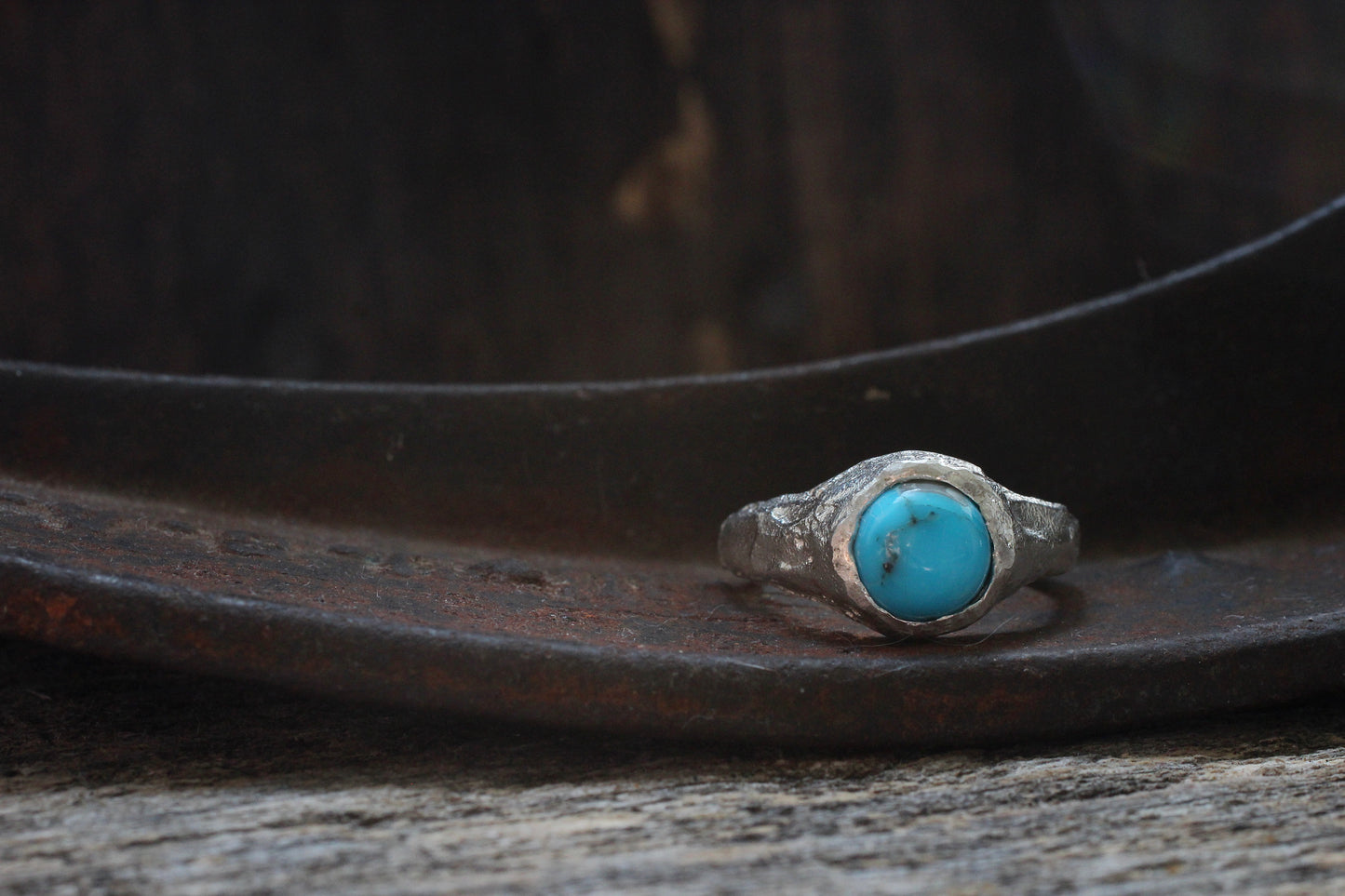 Melt 1 Ring Series #5 | Kingman Turquoise