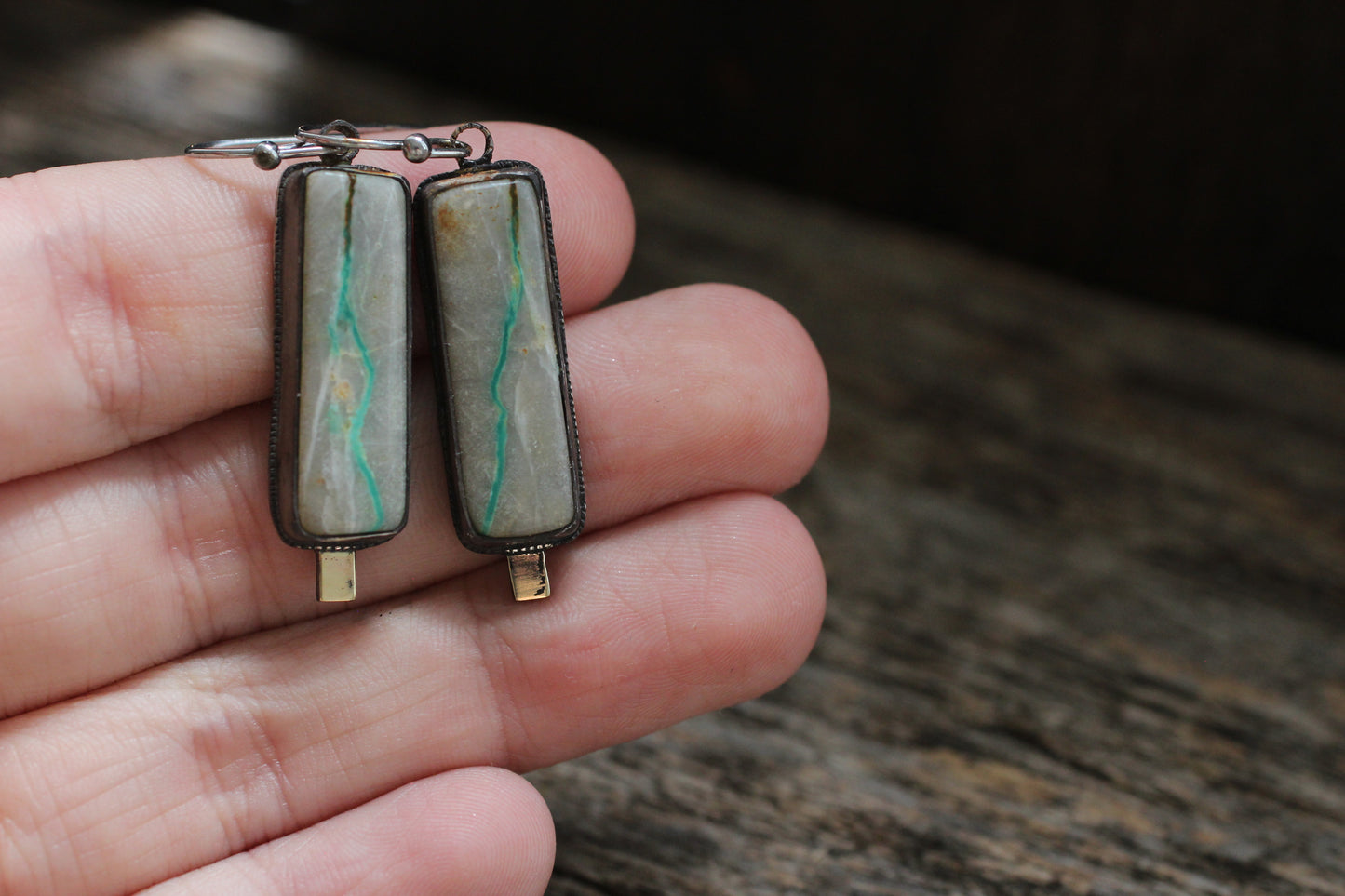 River of Turquoise Series #1 | Earrings