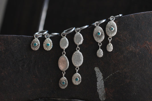 Turquoise Inlay Earrings