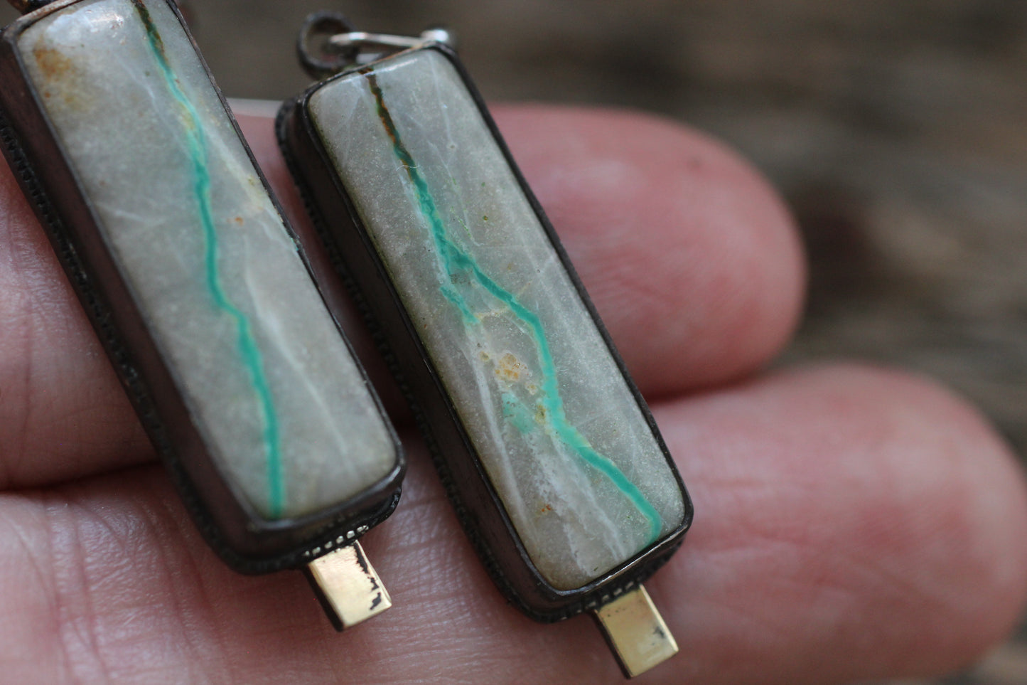 River of Turquoise Series #1 | Earrings