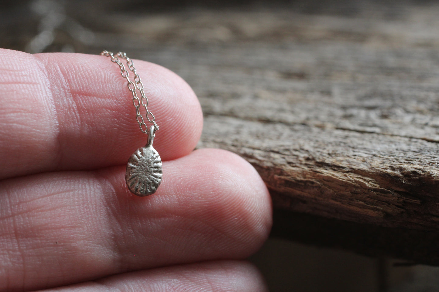 Sand Sun Pendant #3 | Plain