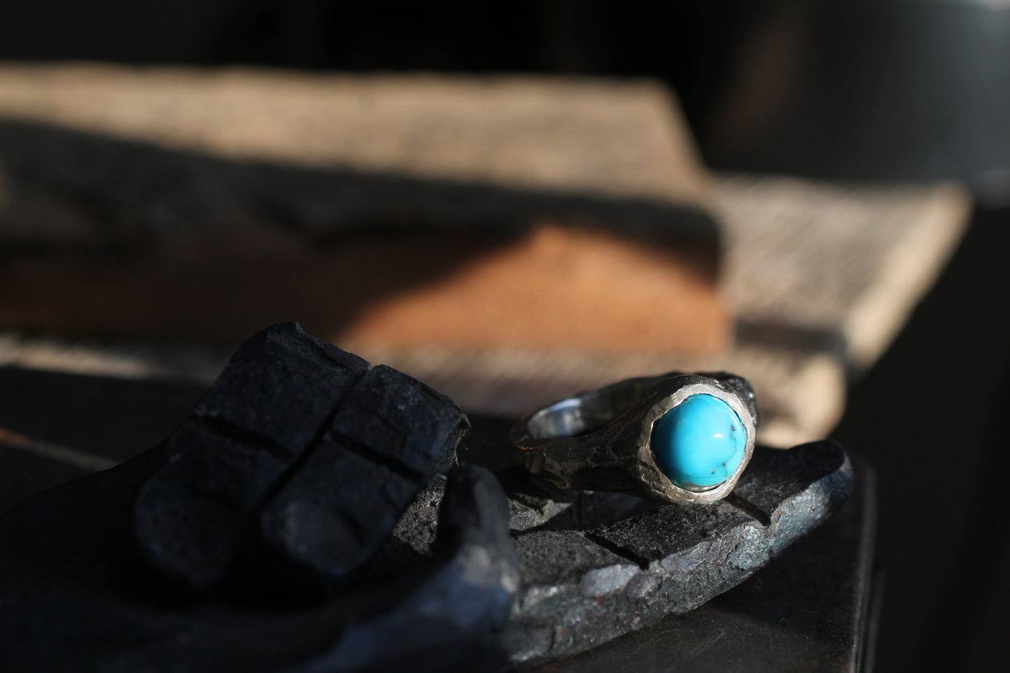 Melt 1 Ring Series #5 | Kingman Turquoise