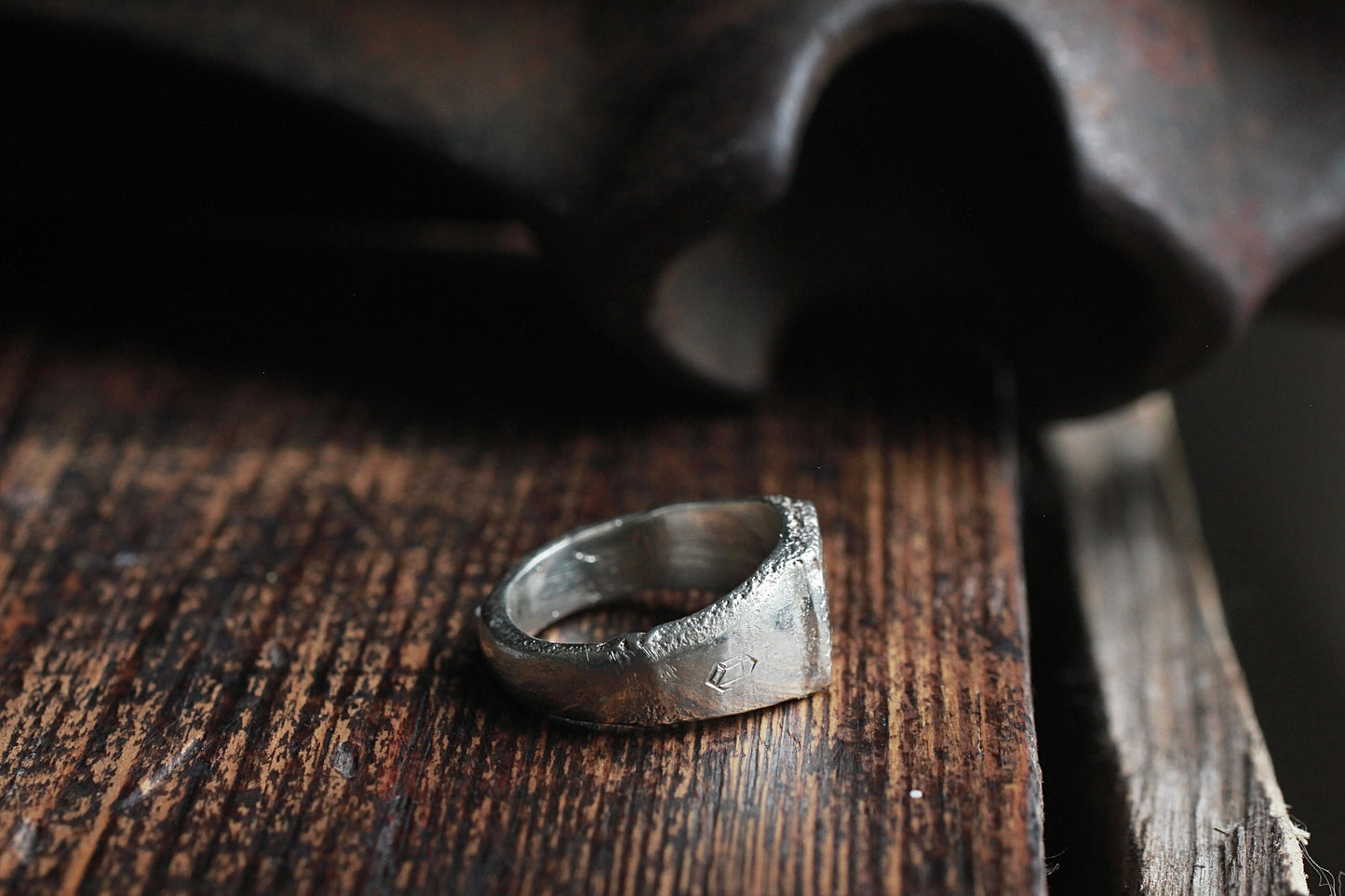 Ancient Signet Ring | Sand Casted