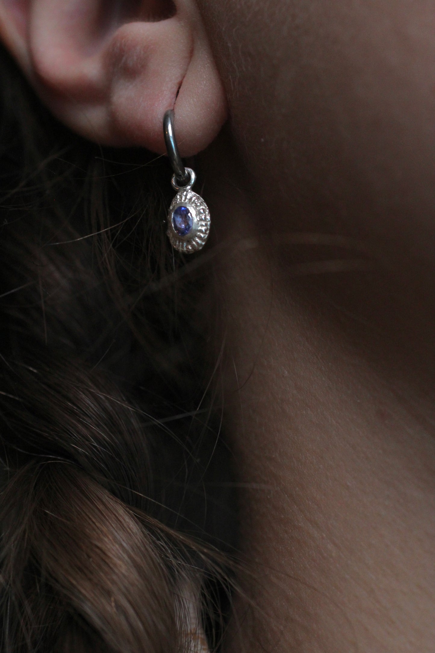 Seeing Inside Earrings | Tanzanite