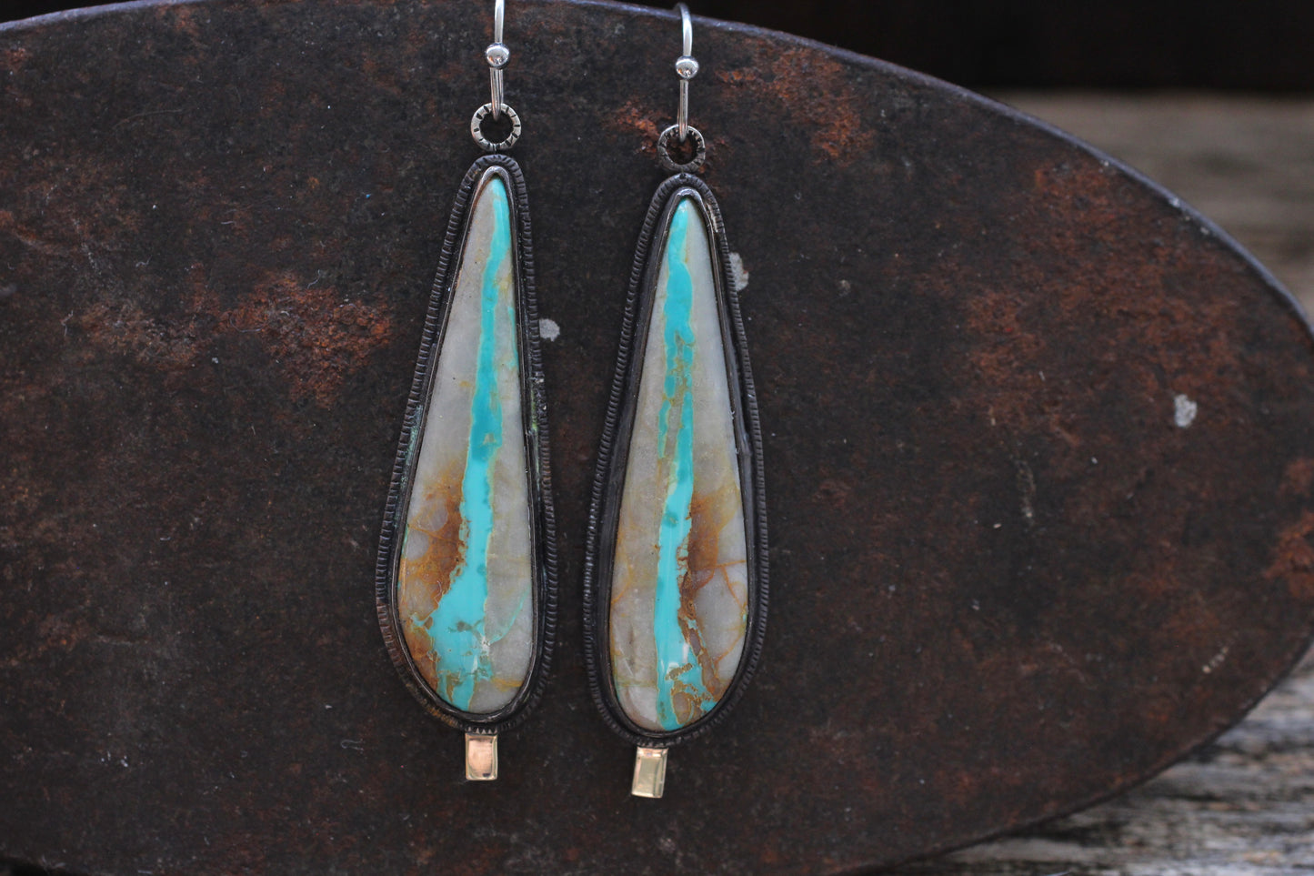 River of Turquoise Series #3 | Earrings