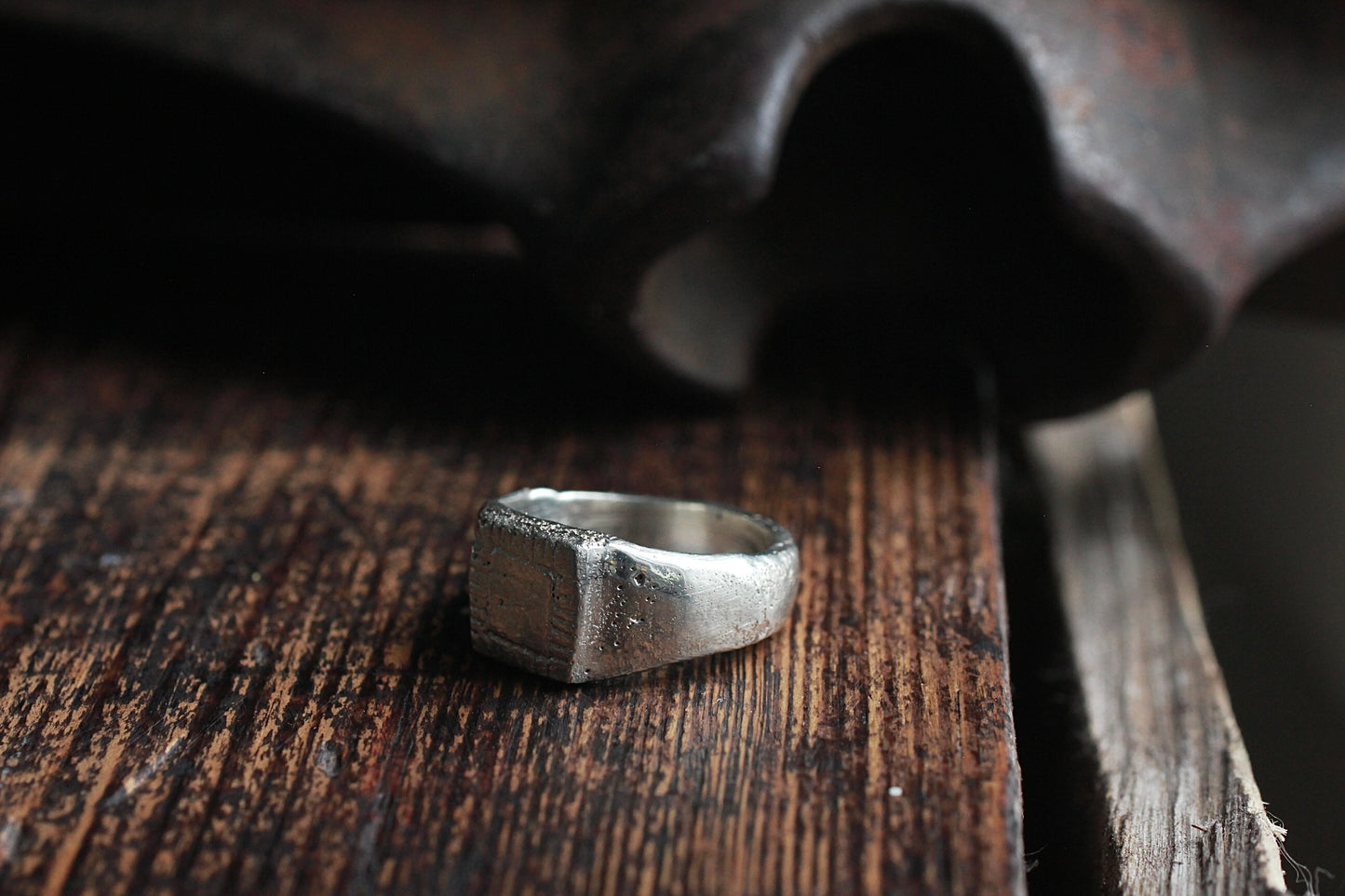 Ancient Signet Ring | Sand Casted