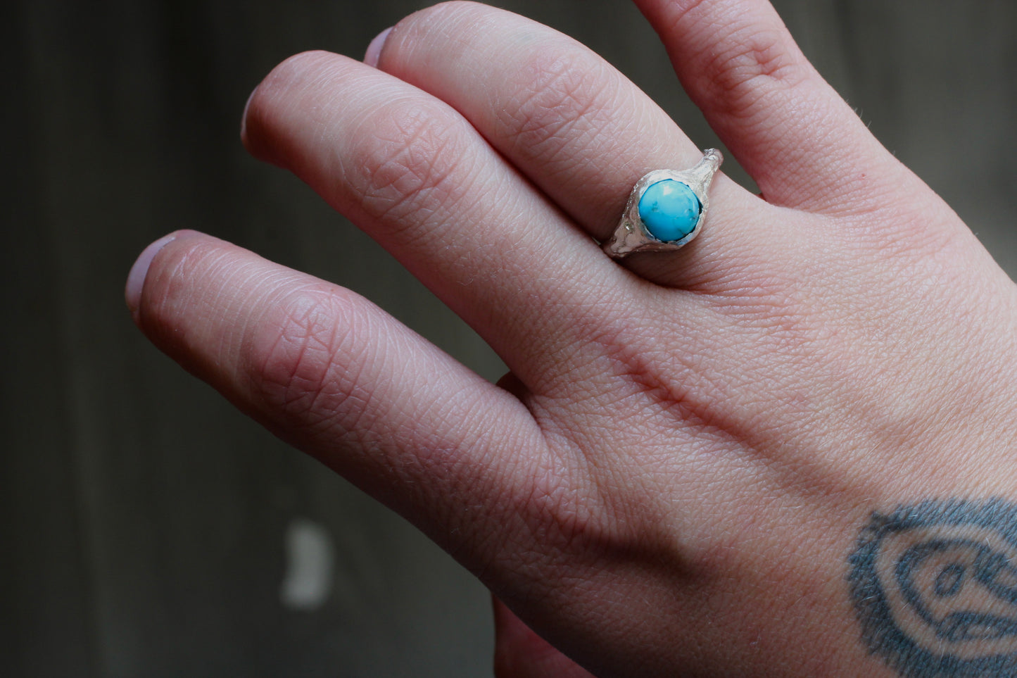 Melt 1 Ring Series #6 | Kingman Turquoise