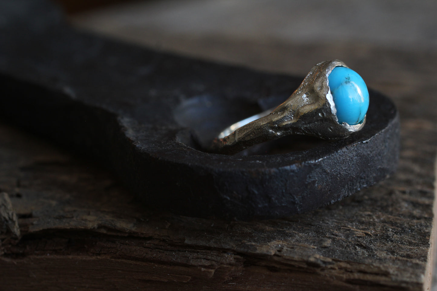 Melt 1 Ring Series #6 | Kingman Turquoise