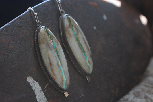 River of Turquoise Series #2 | Earrings