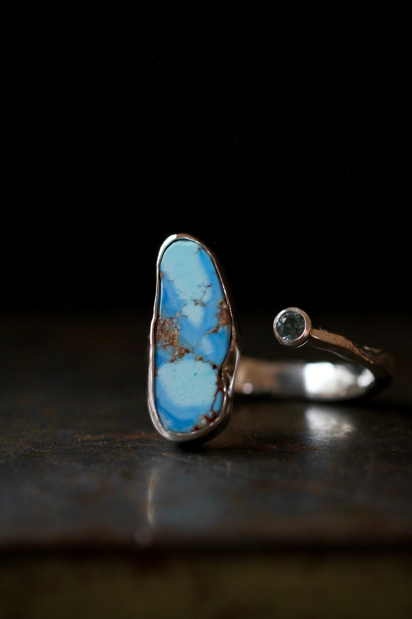 Deep Blue Day | Kazakhstan Goldenhill turqurquoise & Montana Sapphire