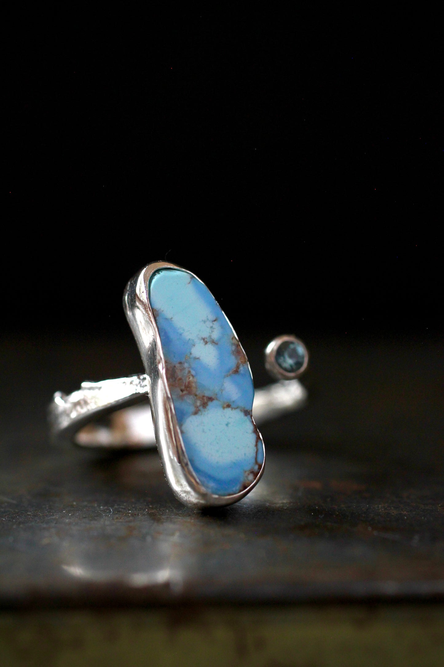 Deep Blue Day | Kazakhstan Goldenhill turqurquoise & Montana Sapphire