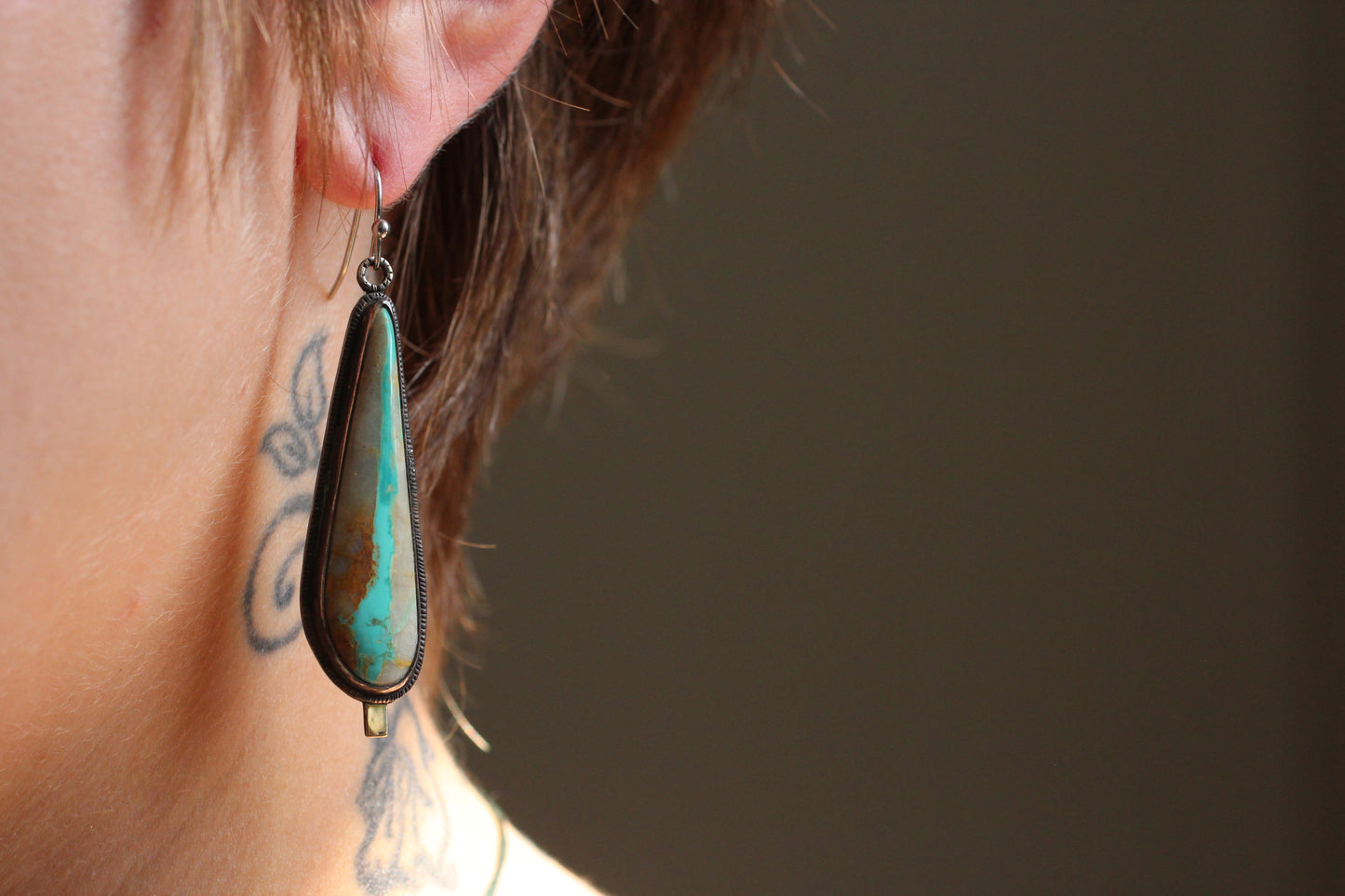 River of Turquoise Series #3 | Earrings