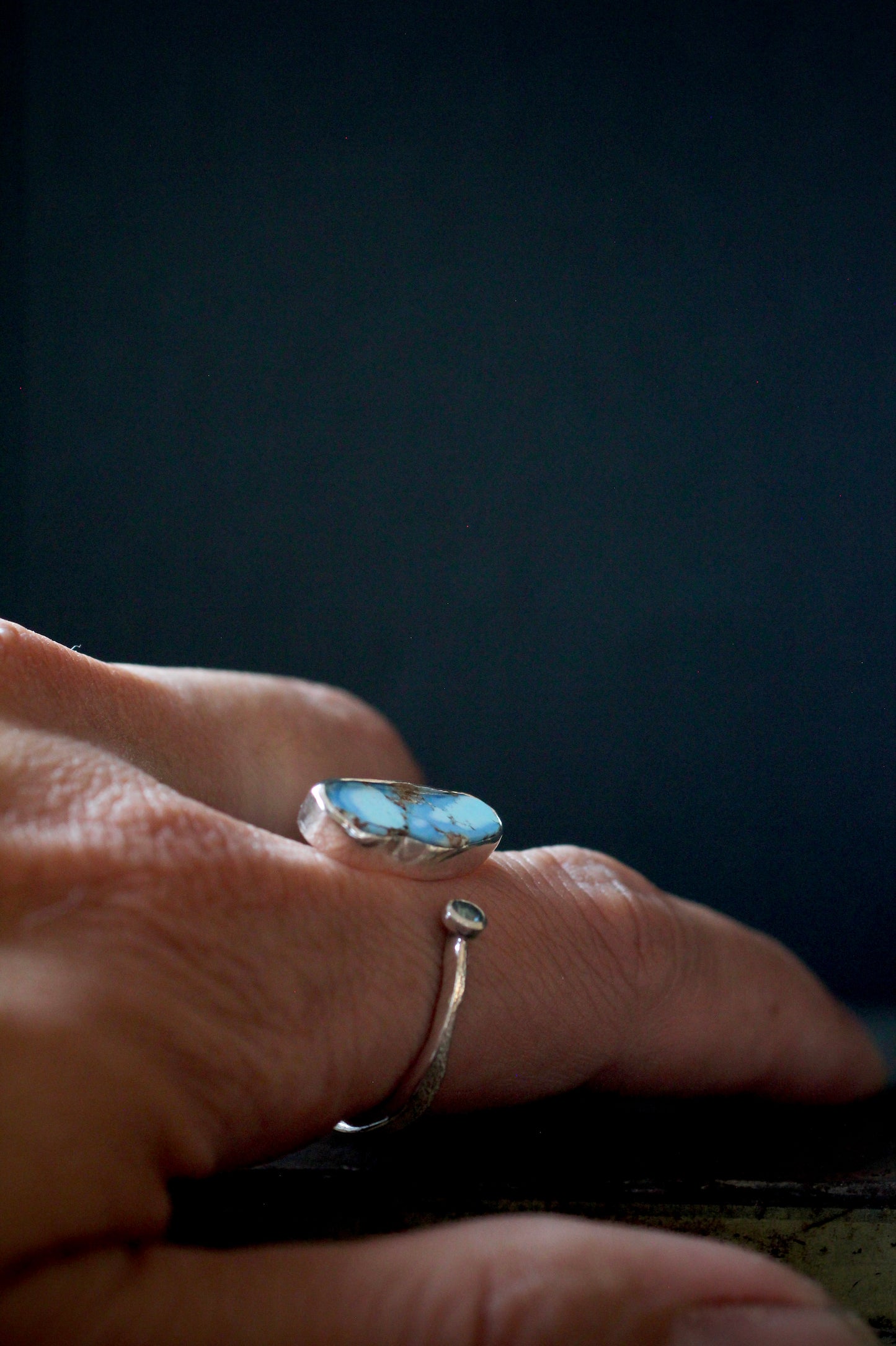 Deep Blue Day | Kazakhstan Goldenhill turqurquoise & Montana Sapphire