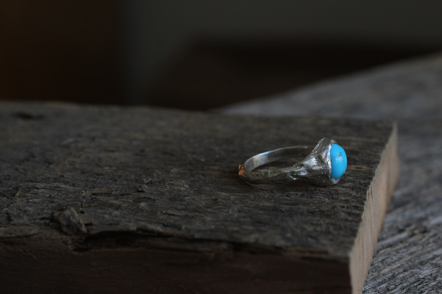 Melt 1 Ring Series #6 | Kingman Turquoise