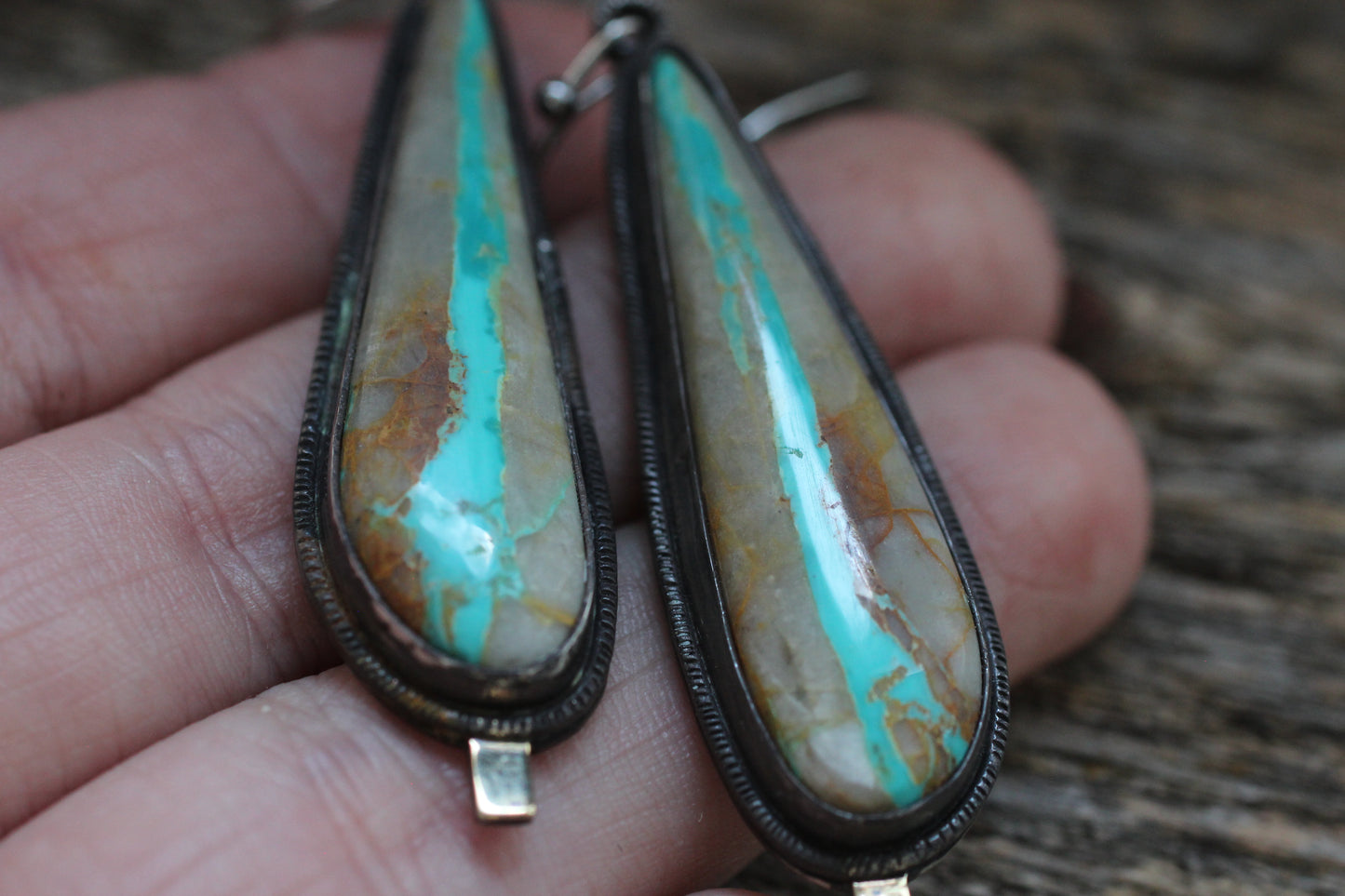 River of Turquoise Series #3 | Earrings