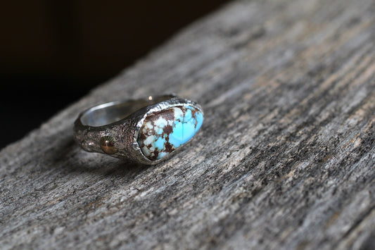 Melt 1 Ring Series #1 | Golden Hills Turquoise