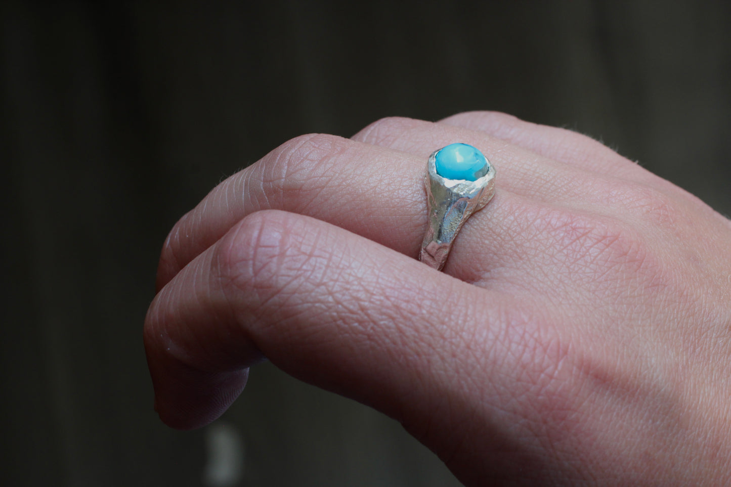 Melt 1 Ring Series #5 | Kingman Turquoise