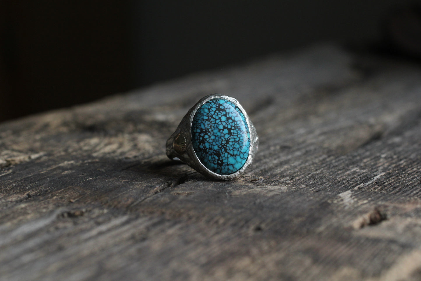 Melt 1 Ring Series #3 | Blue Moon Turquoise