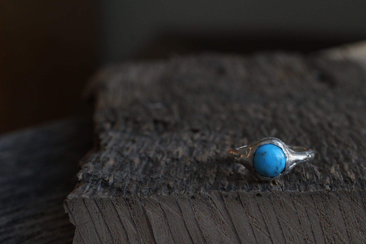 Melt 1 Ring Series #6 | Kingman Turquoise